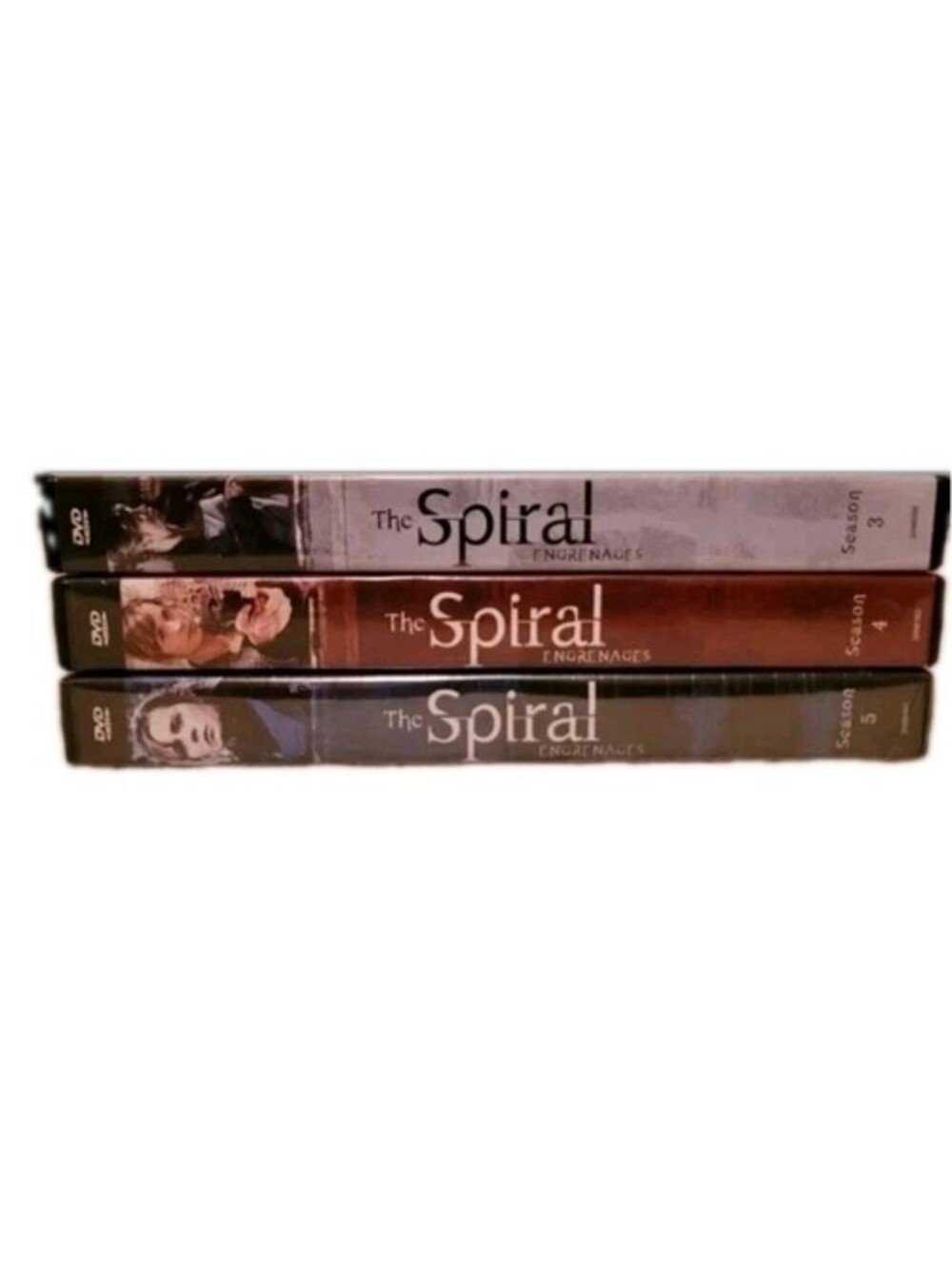 SPIRAL SERIES 3 4 And 5 ENGRENAGES - Used And  NEW DVD FRENCH IMPORT